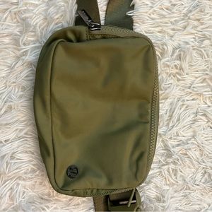 LuluLemon Olive Green Belt Bag